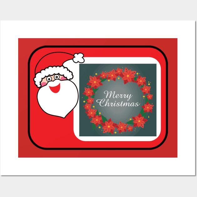 Santa claus Wall Art by Flowerart1232